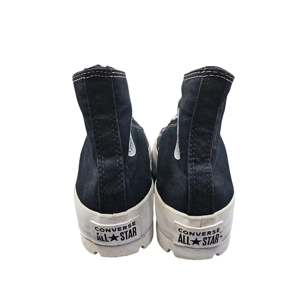 Converse Chuck Taylor All Star Lugged High Top Black Womens Size 9 Shoes 565901C - Picture 3 of 9